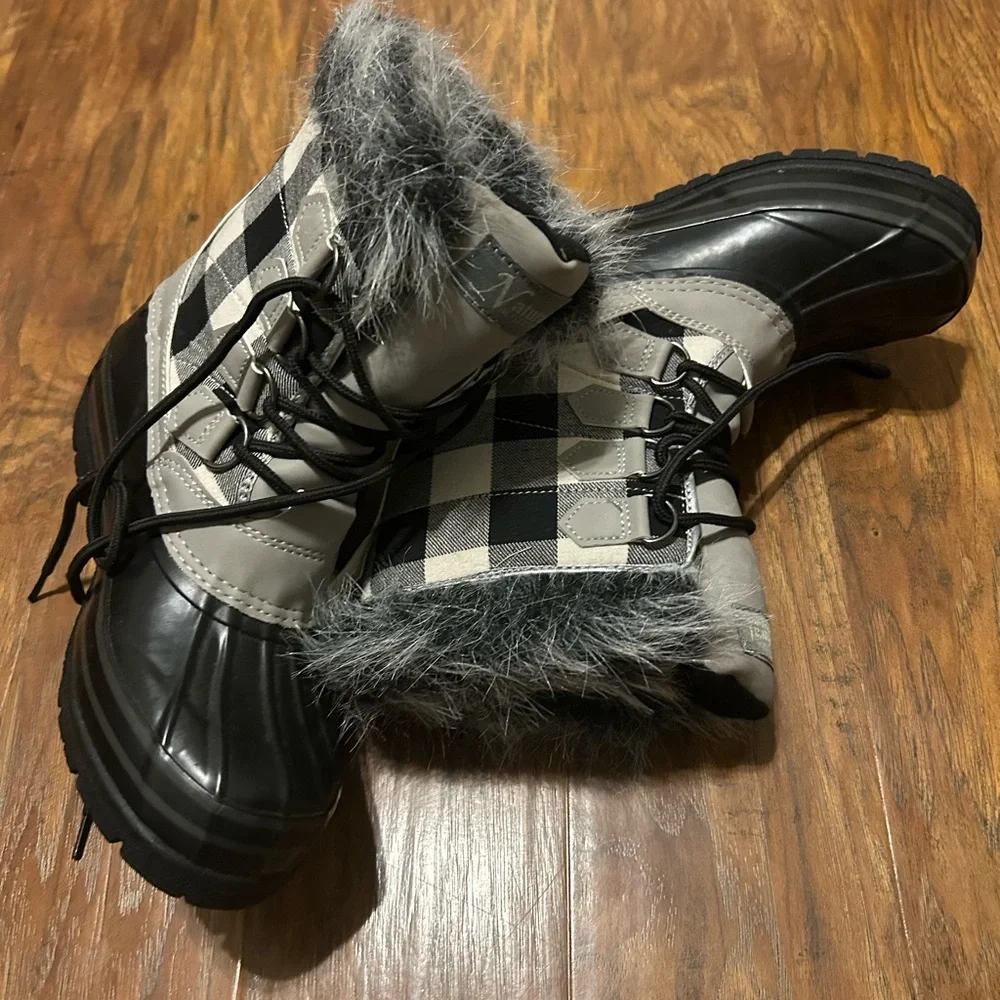 natural reflections insulated snow boots - Picture 5 of 7